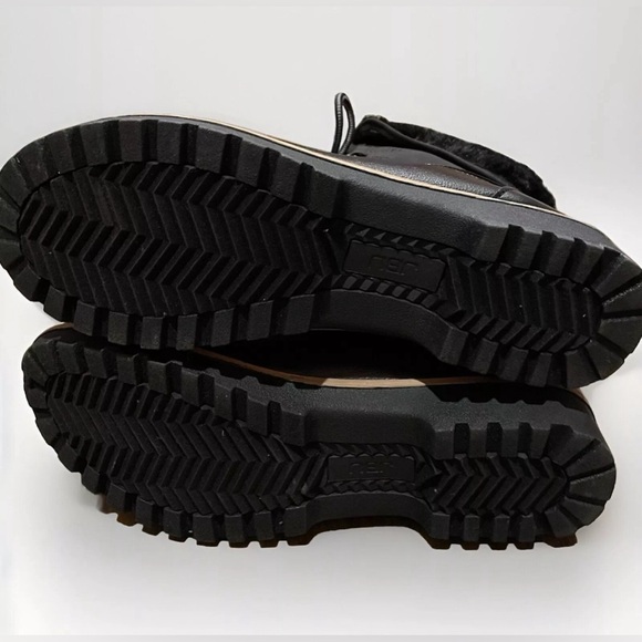 JBU By Jambu Northgate Waterproof Boots Women’s 10M Black Lace Up Faux Fur Lined - Picture 5 of 6